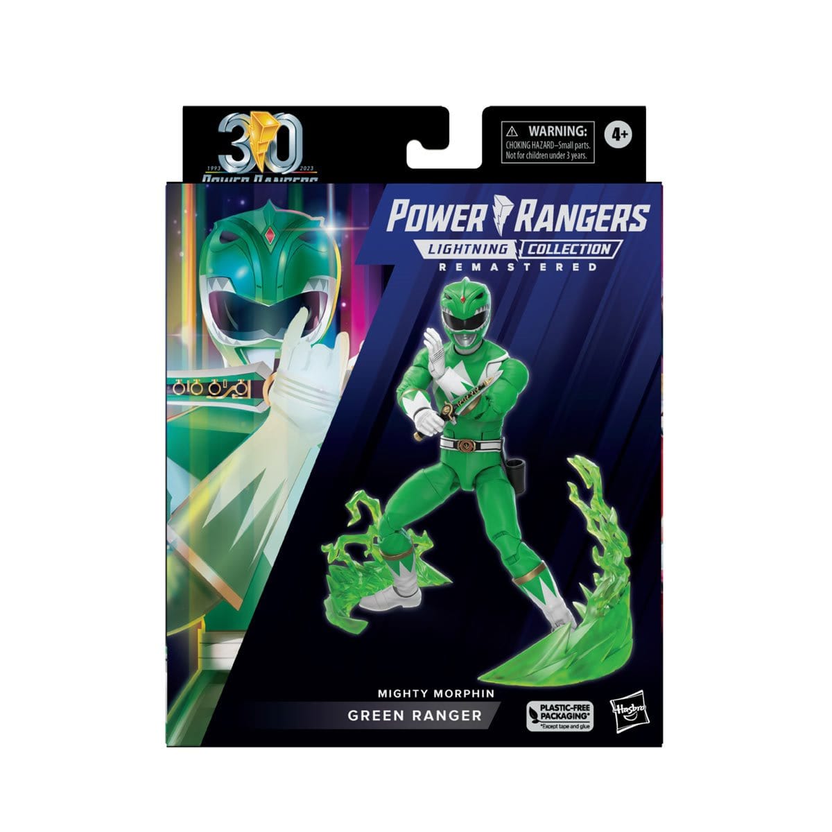 Power Rangers Lightning Collection Remastered Mighty Morphin Green Ranger 6-Inch Action Figure Media 8 of 10