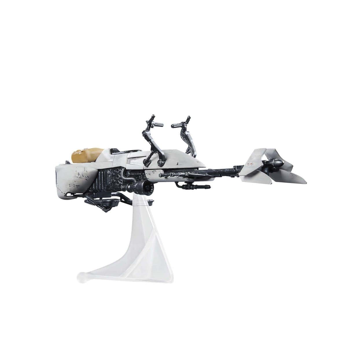 Star Wars The Vintage Collection Speeder Bike Vehicle with 3 3/4-Inch Scout Trooper and Grogu Action Figures