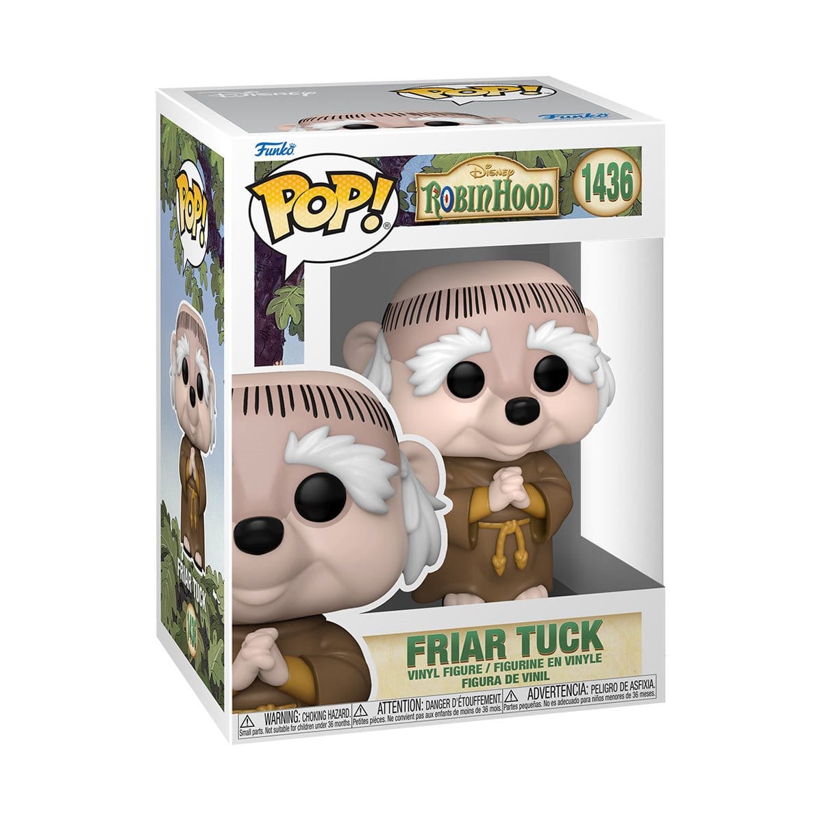 Funko Pop! Disney Robin Hood Friar Tuck  Vinyl Figure #1436
