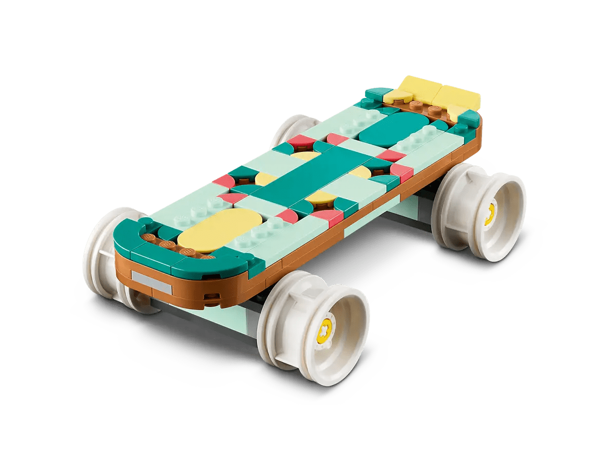 LEGO 31148 Creator 3in1 Retro Roller Skate & Toy Skateboard