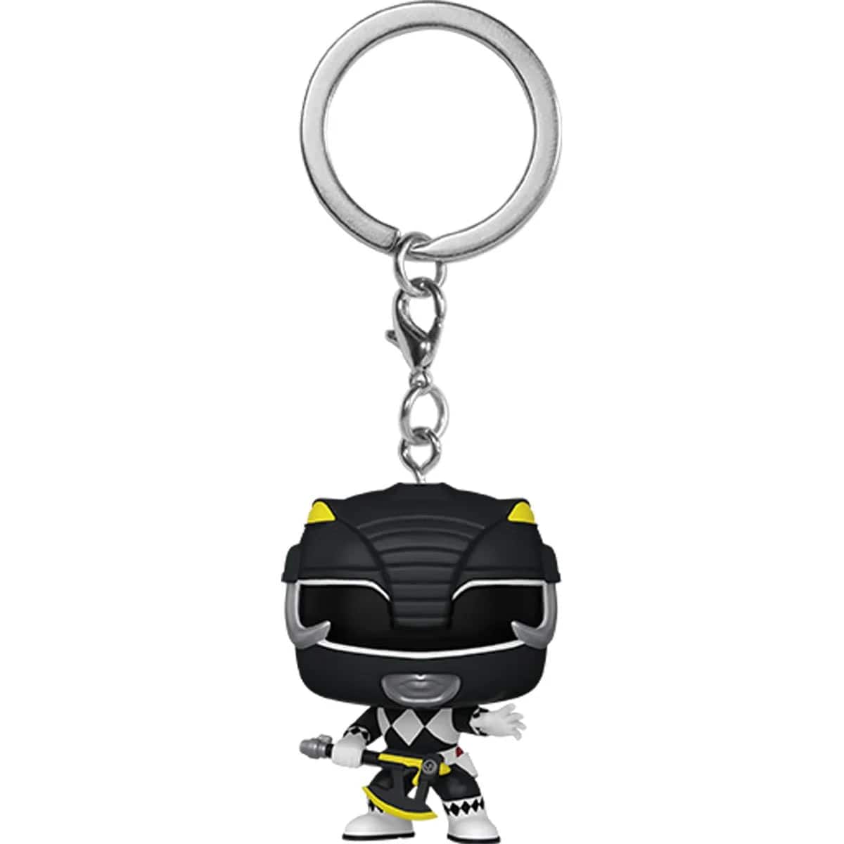 Mighty Morphin Power Rangers 30th Anniversary Black Ranger Funko Pocket Pop! Key Chain