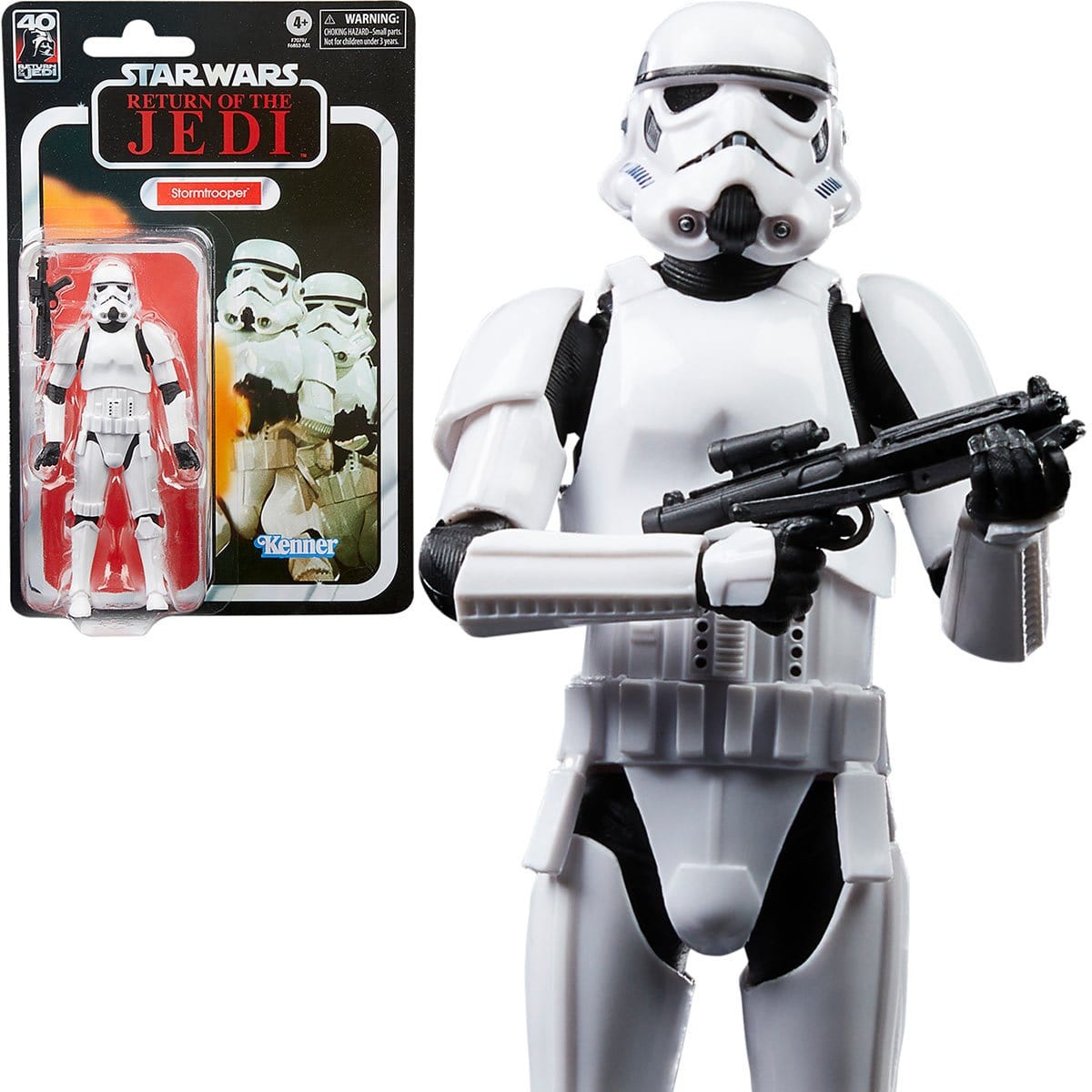 Star Wars The Black Series Return of the Jedi 40th Anniversary 6-Inch  Stormtrooper Action Figure