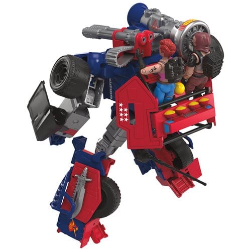 Transformers Collaborative G.I. Joe Mash-Up Soundwave Dreadnok Thunder Machine, Zartan and Zarana Action Figures
