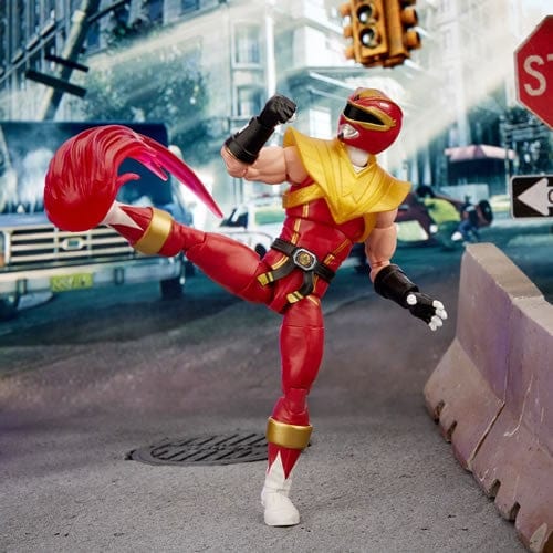 Power Rangers X Street Fighter Lightning Collection Morphed Ken Soaring Falcon Flame kick