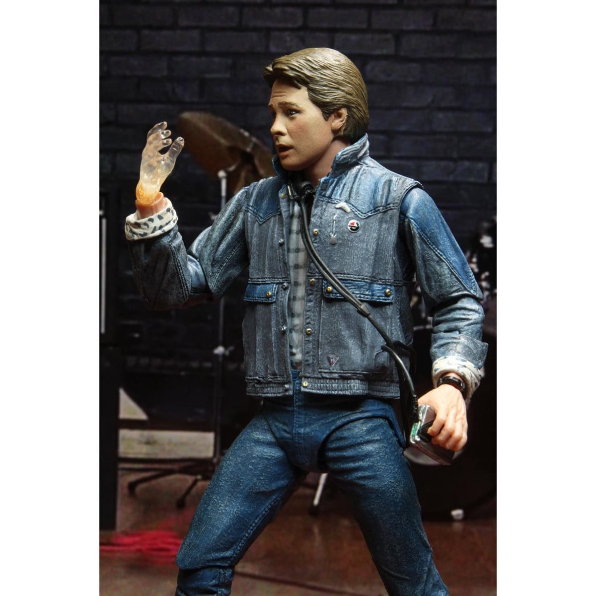 Back to the Future Ultimate Marty McFly 1985 Audition 7-Inch Scale Action Figure Media 