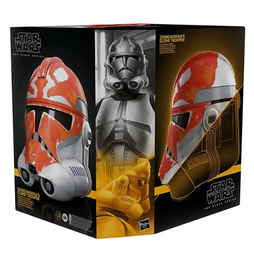Star Wars: Black Label Electronic Helmet: 332nd Ahsoka's Clone Trooper - Display Art Box