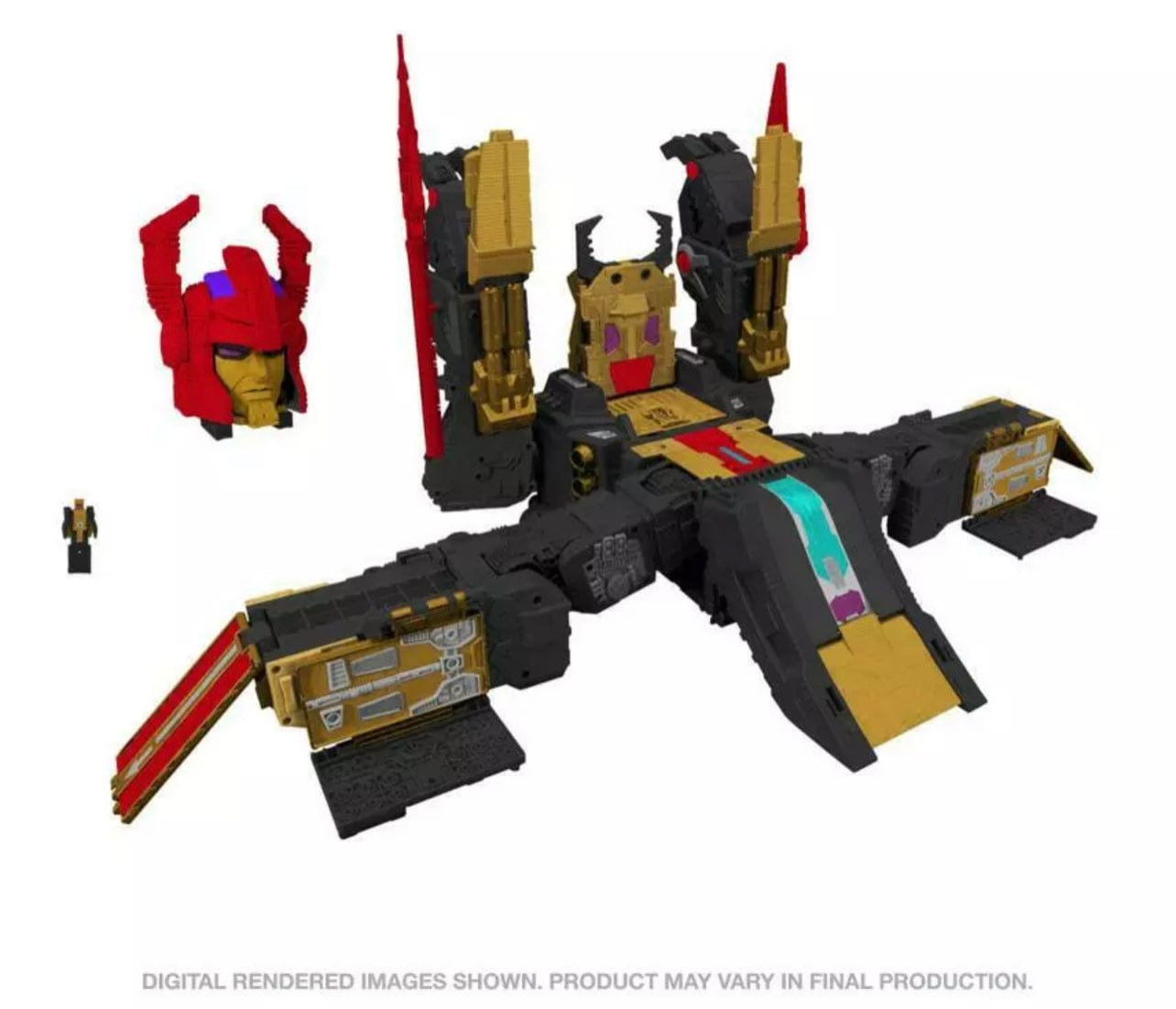 Transformers Generations Selects Black Zarak Exclusive Titan Class