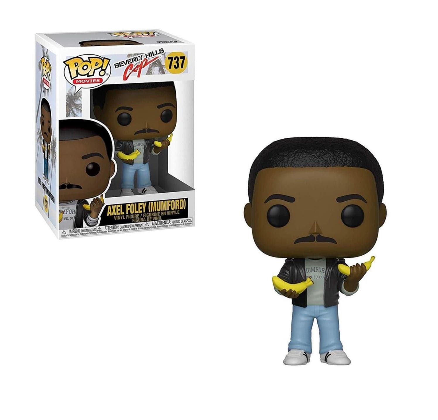 Funko Pop! Axel Foley Beverly Hills Cop Official Eddie Murphy Vinyl Figure