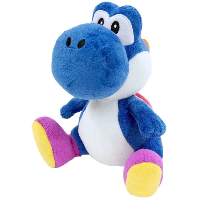 Little Buddy Super Mario All Star Yoshi - Dark Blue Yoshi Plush 7"