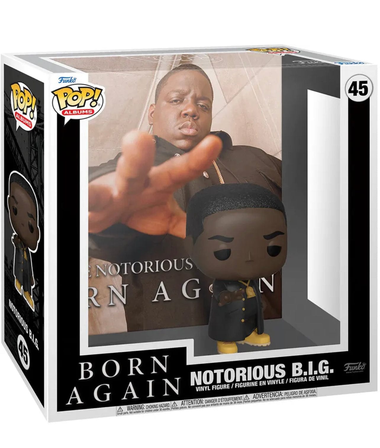 Notorious B.I.G. Born Again Pop! Album Figure with Case