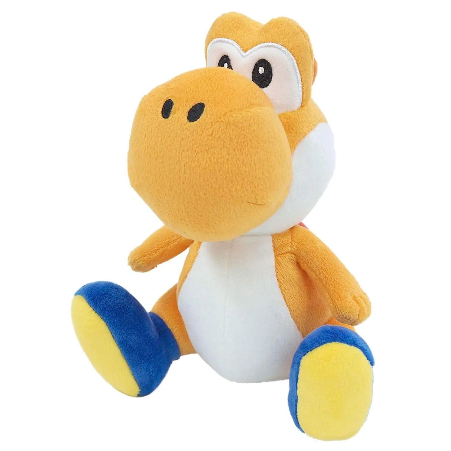 Little Buddy Super Mario All Star Yoshi - Orange Yoshi Plush 7"