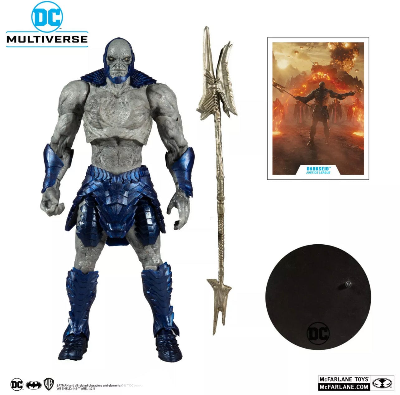 DC Multiverse McFarlane Toys 10" Action Figure - Justice League Movie - Darkseid