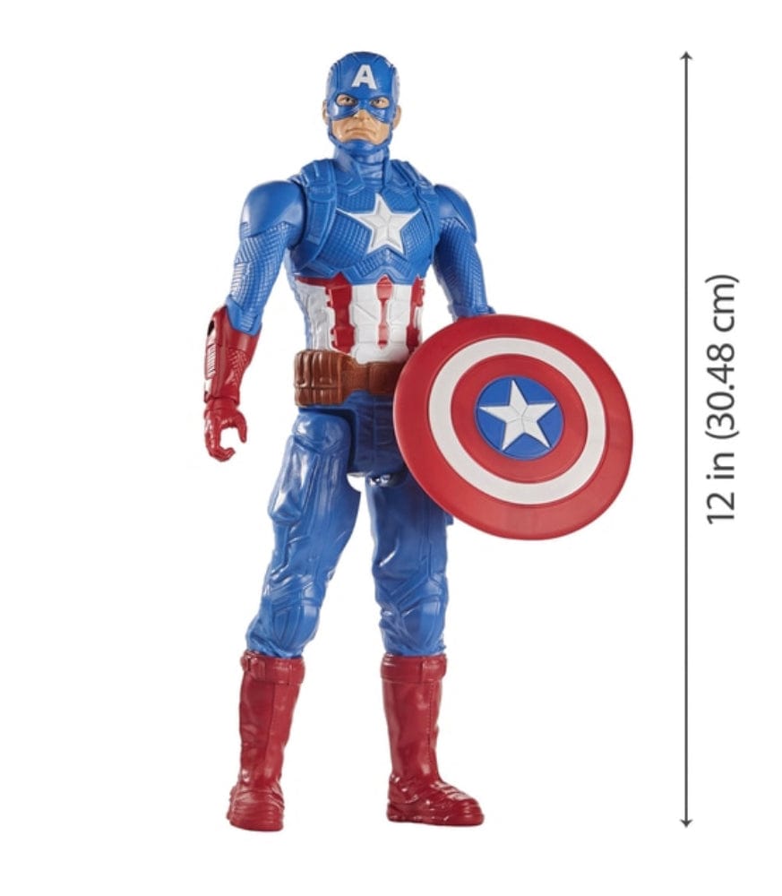 Marvel Avengers Captain America Titan Hero 30cm Action Figure