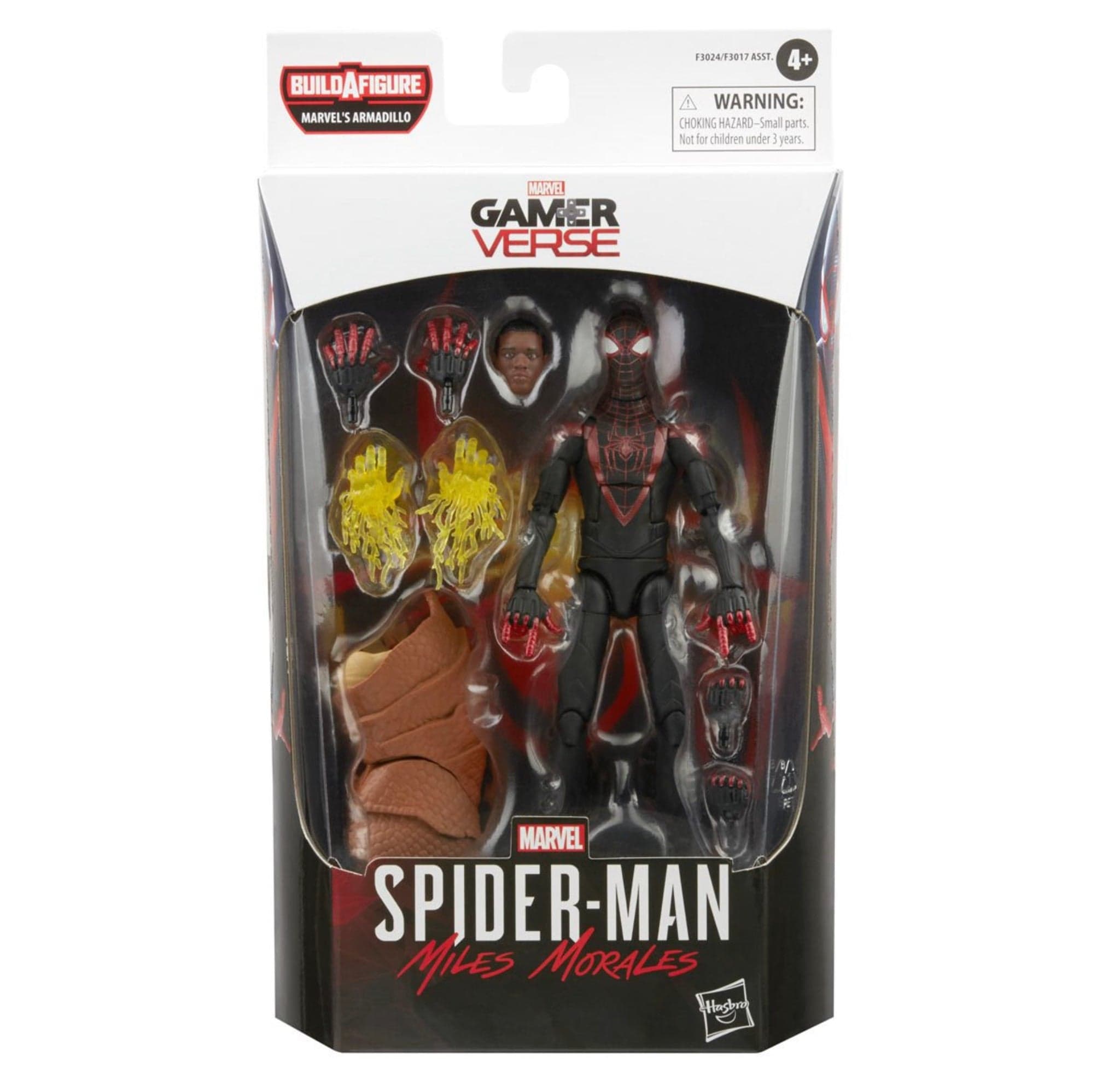 Spider-Man 3 Marvel Legends Miles Morales 6-Inch Action Figure Media pack