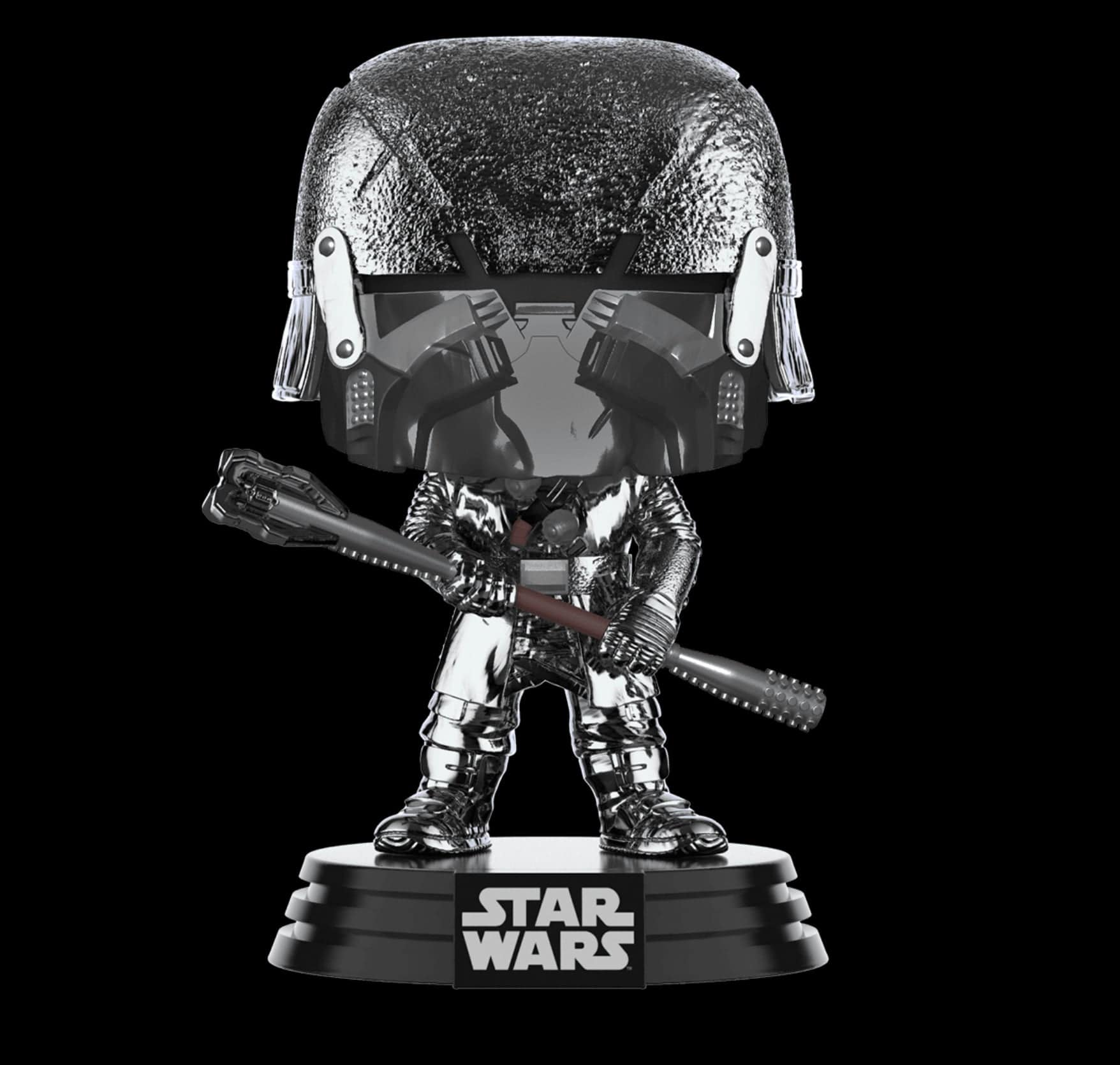 POP Star Wars: Rise of Skywalker Knights Of Ren Club Hematite Chrome