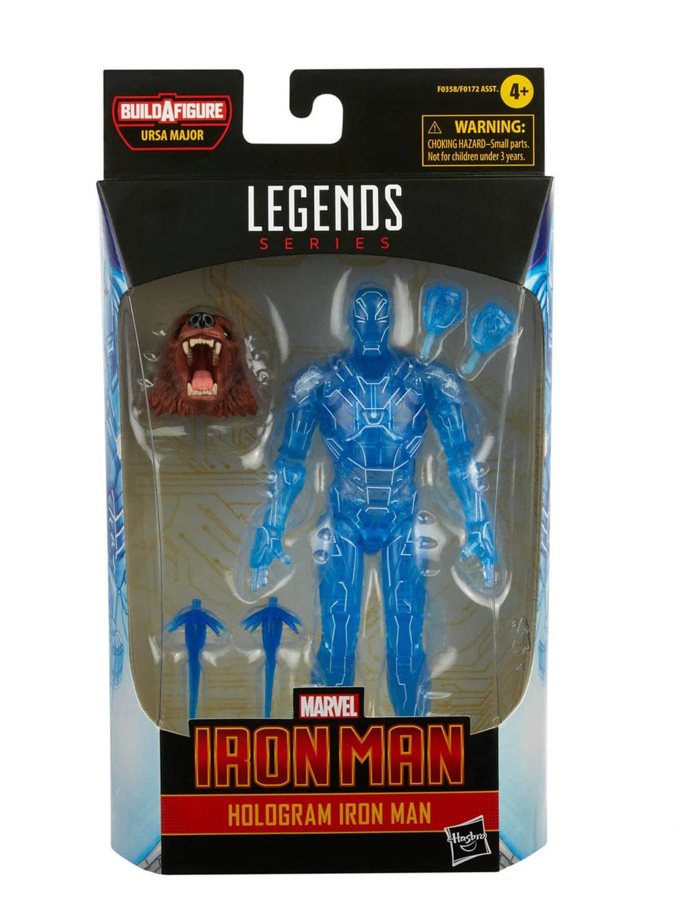 Marvel Legends Comic Hologram Iron Man 6-Inch Action Figure