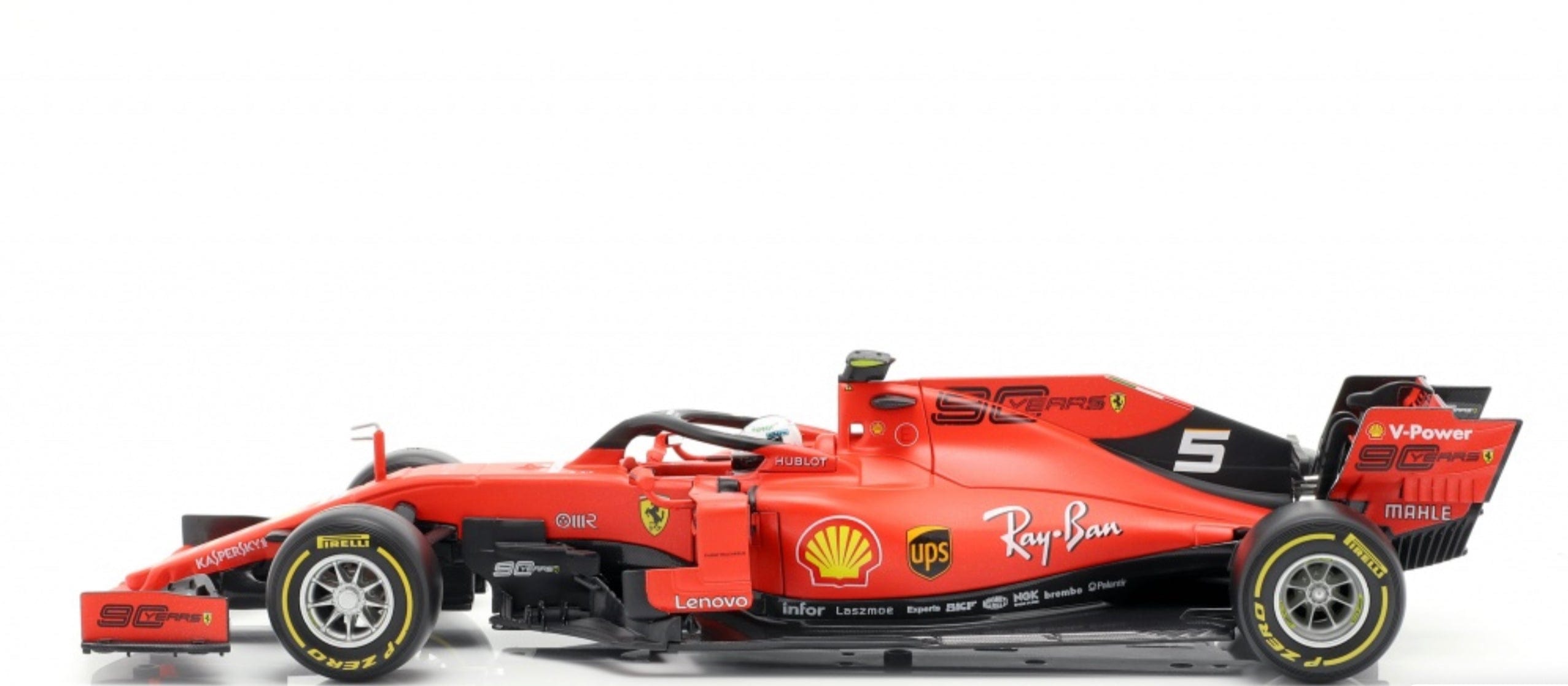 Ferrari SF90 Sebastian Vettel 2019 - Diecast Model Bburago