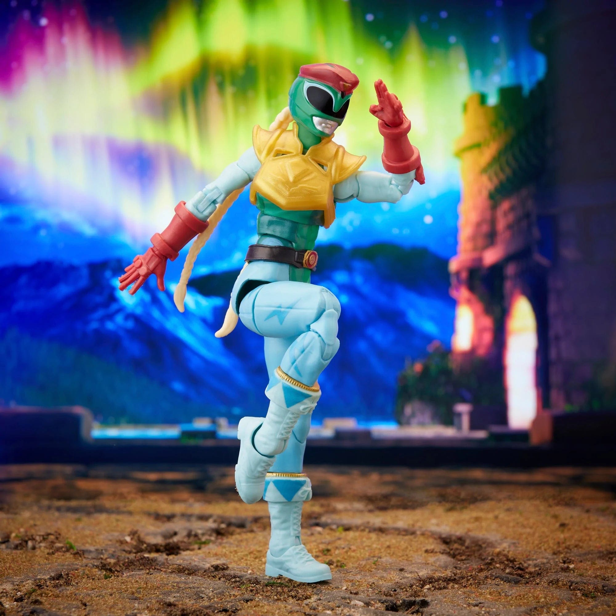 Power Rangers X Street Fighter Lightning Collection Morphed Cammy Stinging Crane Ranger