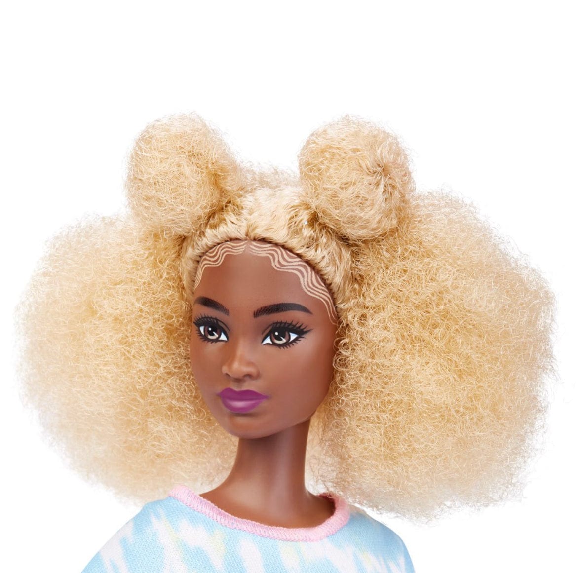 Barbie Fashionista Doll #180 with Multi-Color Tie-Dye Romper