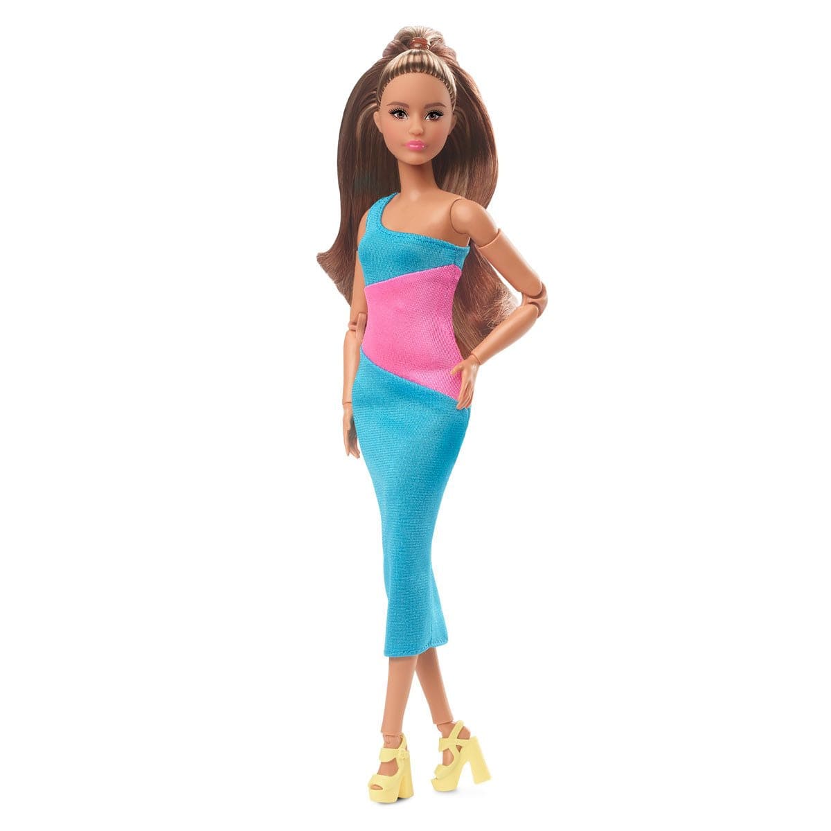 Barbie Looks Doll #15 with Brunette Ponytail Front Pose