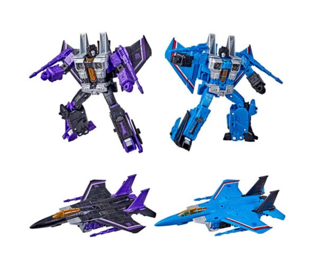 Transformers Earthrise Voyager WFC-E29 Thundercracker Skywarp Seeker