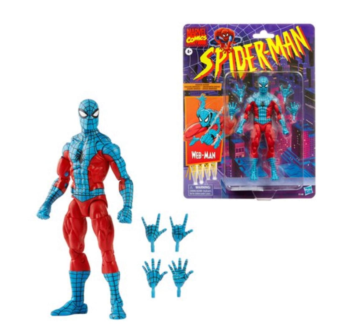 Spider-Man Marvel Legends Series 6-Inch Web-Man Action Figure