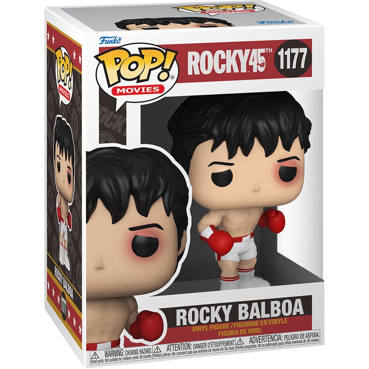 Rocky 45th Anniversary Rocky Balboa Pop! Vinyl Figure Collectible Toy 