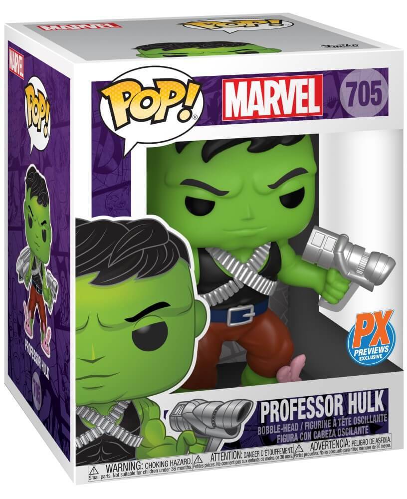 FUNKO POP! PX PREVIEWS MARVEL PROFESSOR HULK 6"