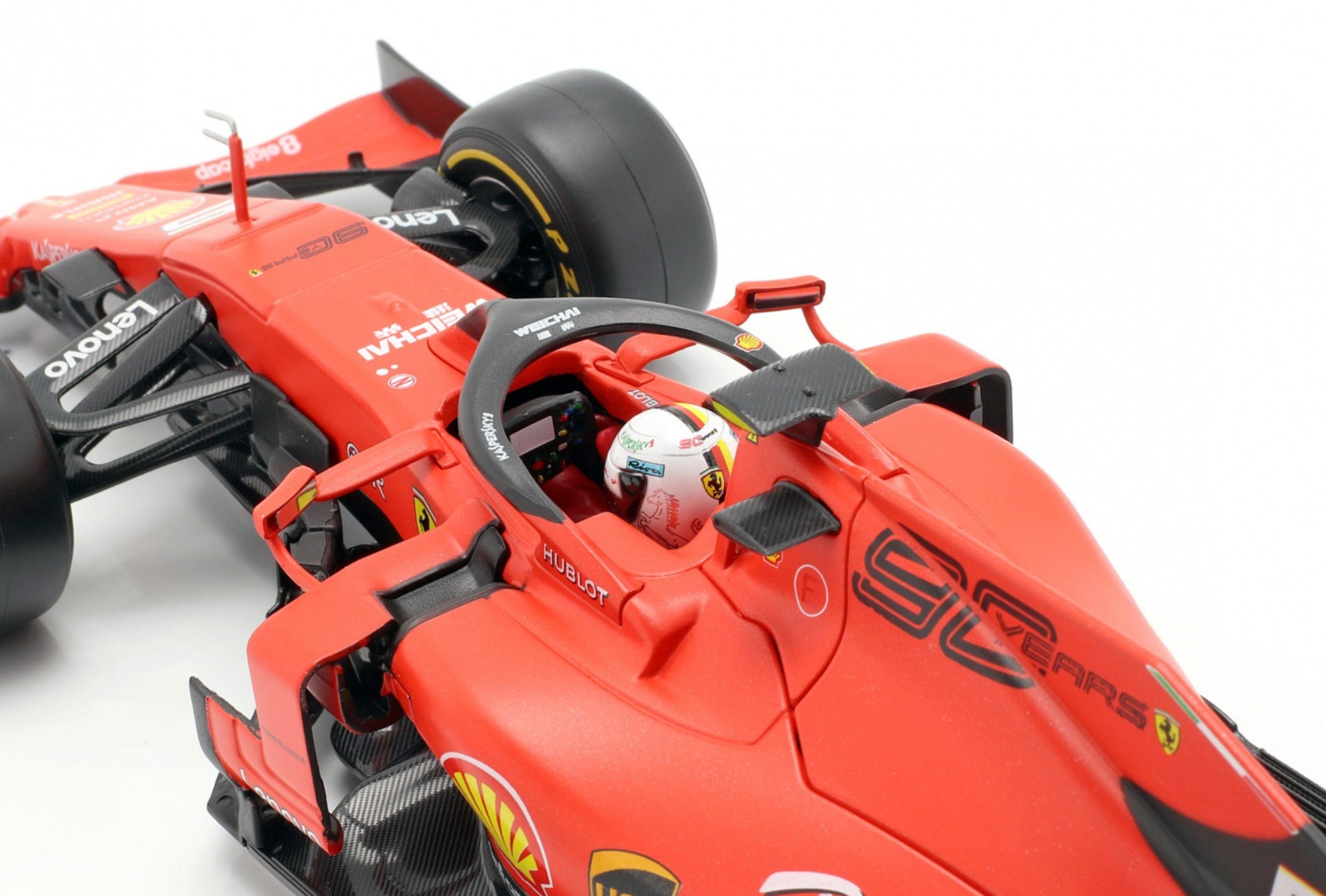 Ferrari SF90 Sebastian Vettel 2019 - Diecast Model Bburago