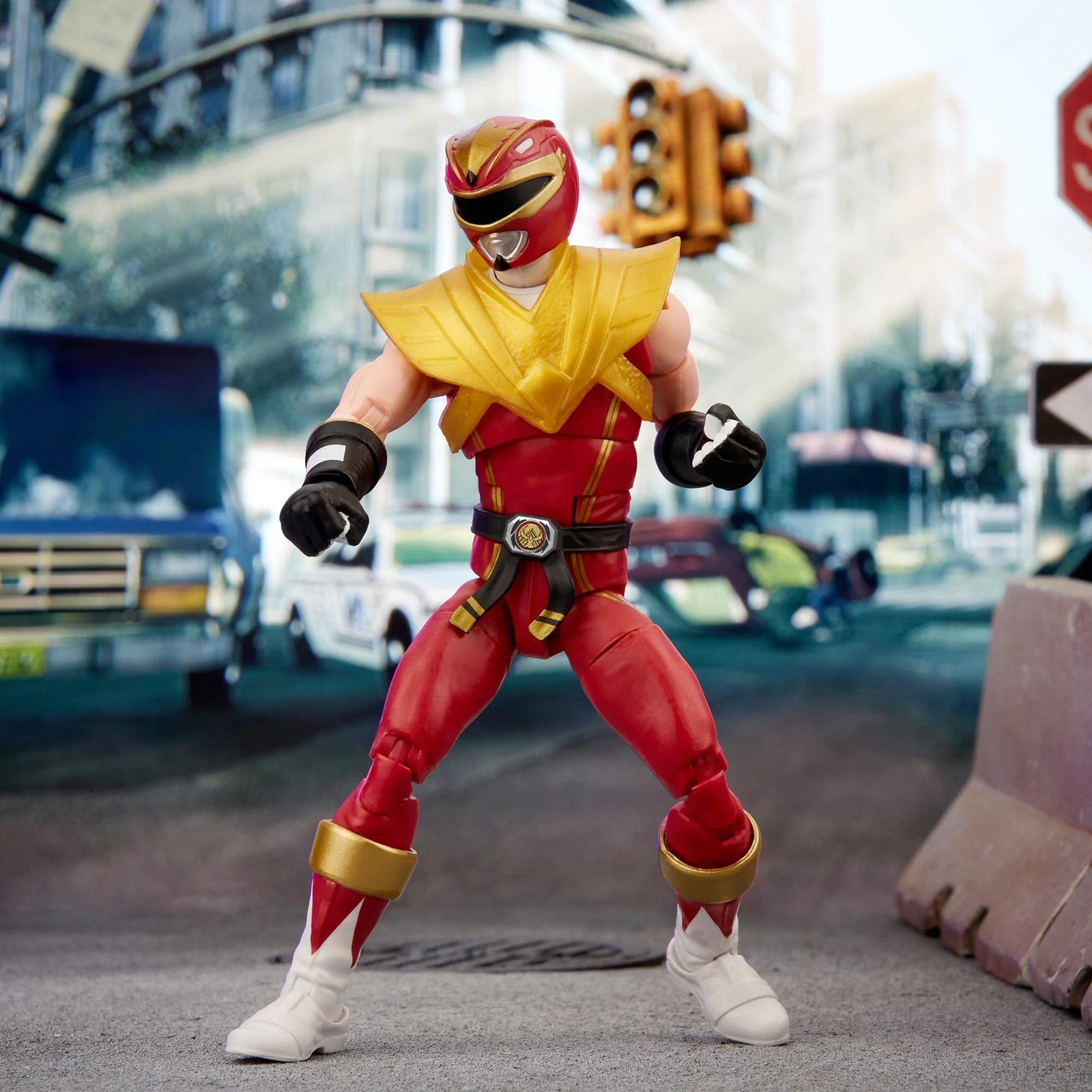 Power Rangers X Street Fighter Lightning Collection Morphed Ken Soaring Falcon Media Fight