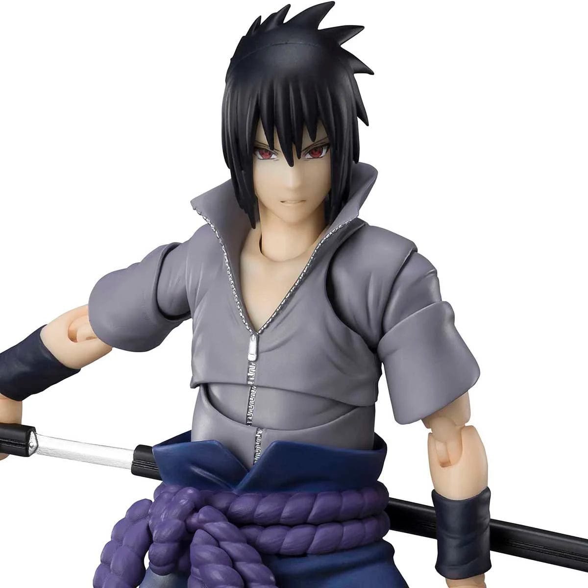 S.H.Figuarts Figures - Naruto: Shippuden - Sasuke Uchiha (He Who Bears All Hatred) Close up