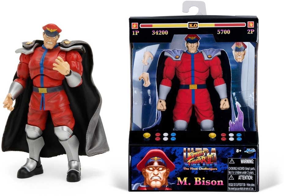 Ultra Street Fighter II: The Final Challengers Action Figure 1/12 Bison Media 3 of 3