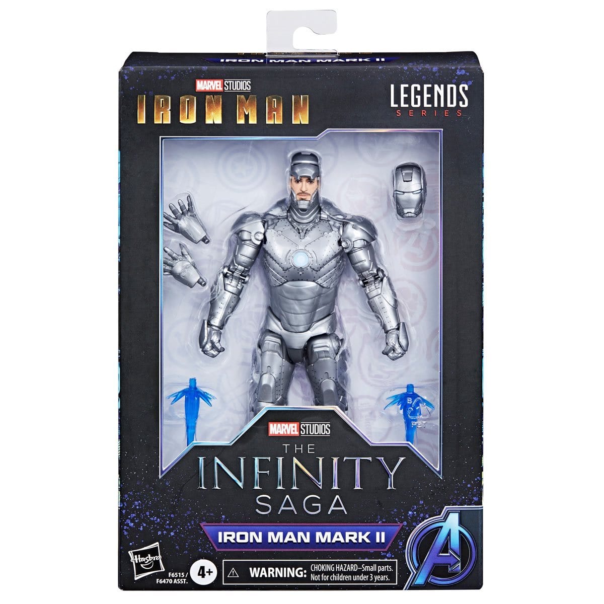 Iron Man Marvel Legends Iron Man Mark II 6-Inch Action Figure box