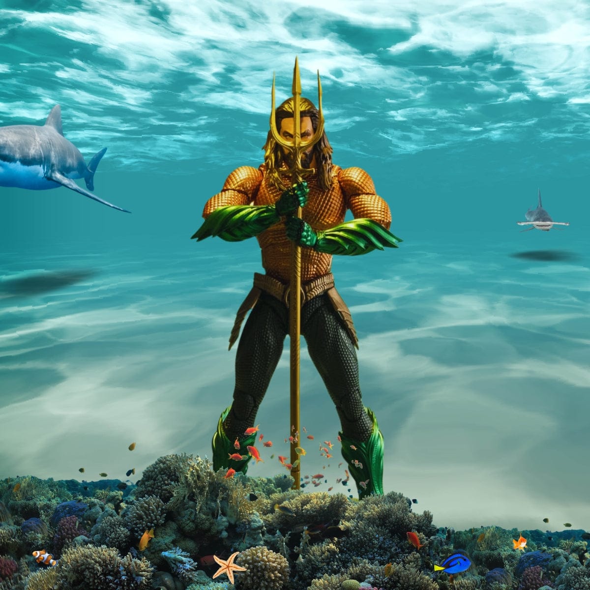 Facebook POst S.H.Figuarts Aquaman and the Lost Kingdom: Aquaman Action Figure