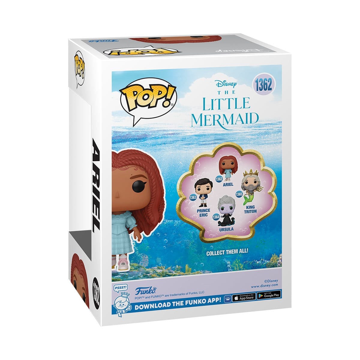 The Little Mermaid Live Action Ariel Pop! Vinyl Figure #1362-box