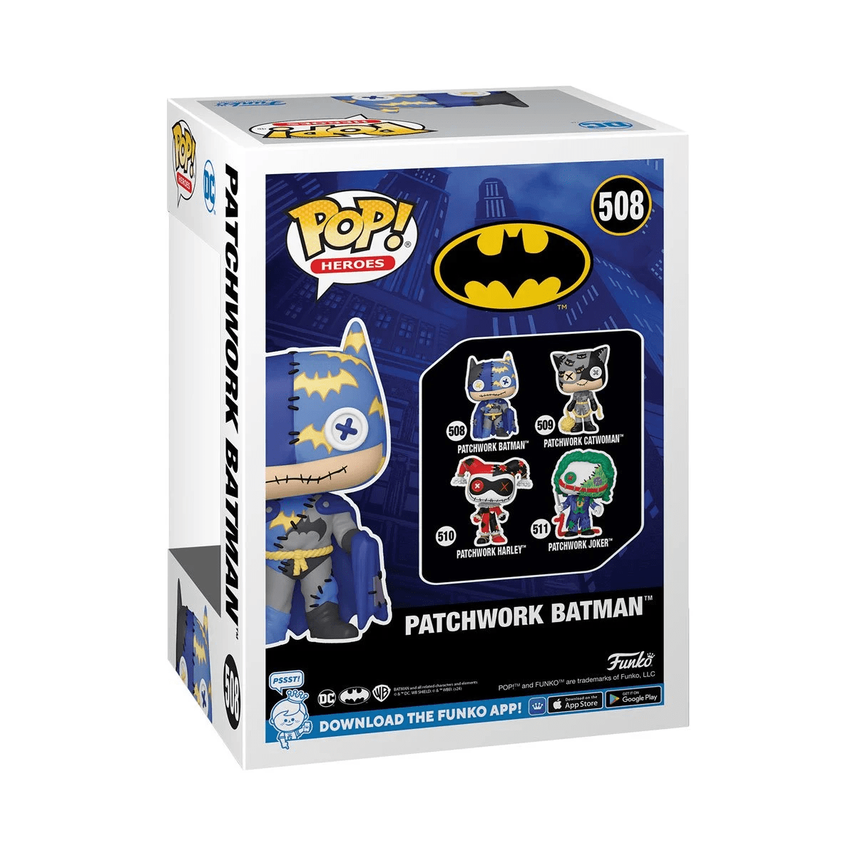 DC Comics Patchwork Batman Funko Pop! Vinyl Figure #508