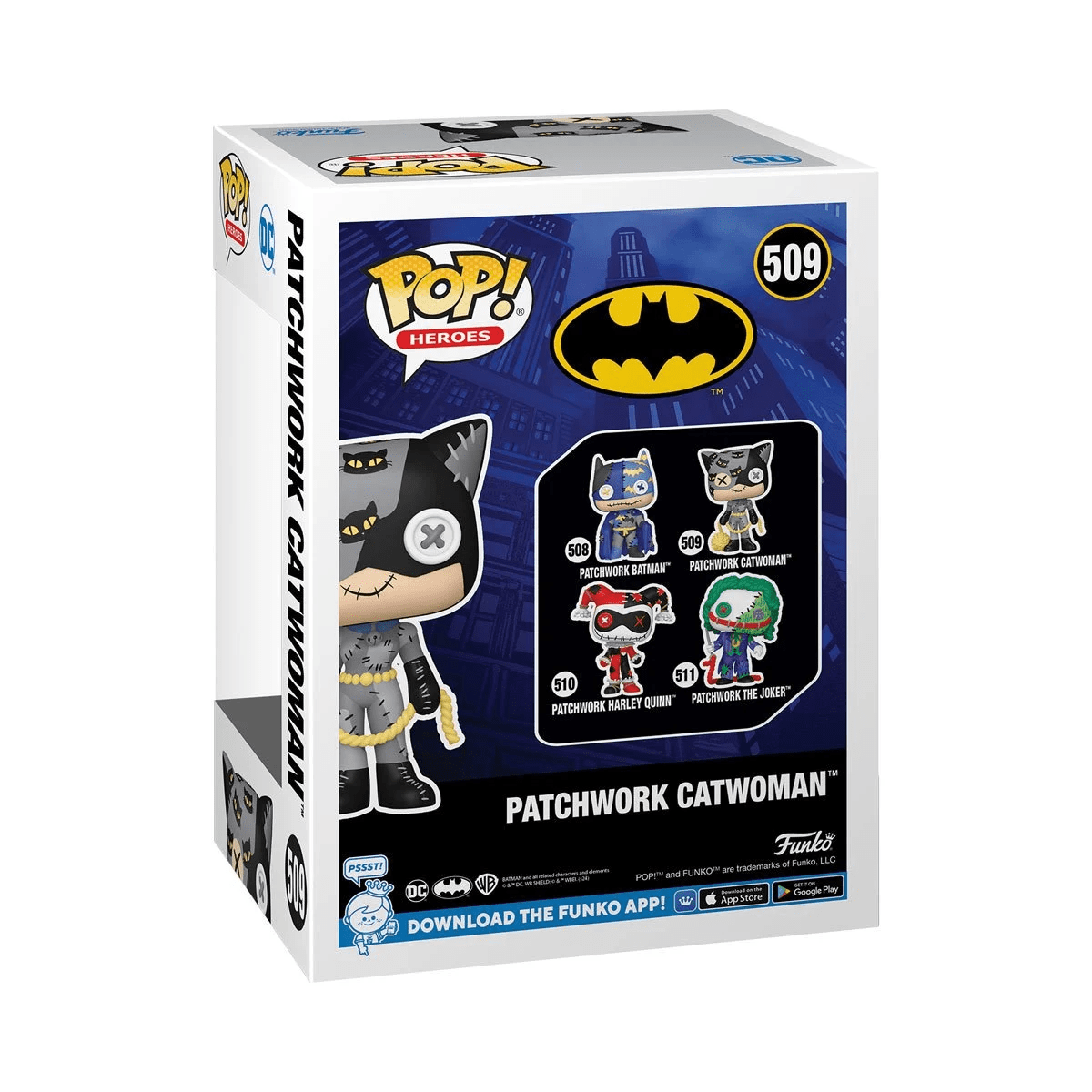 DC Comics Patchwork Catwoman Funko Pop! Vinyl Figure #509