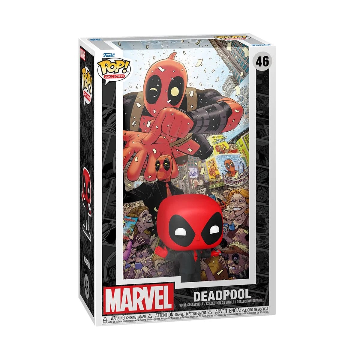 Funko POP Comic Cover Marvel- Deadpool (2025) #1 Deadpool in Black Suit