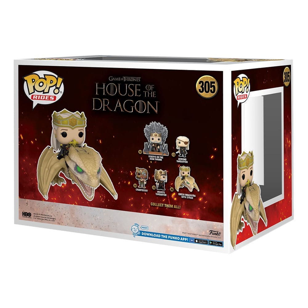 FUNKO POP! Ride Queen Rhaenyra With Syrax - House Of The Dragon: Day Of The Dragon