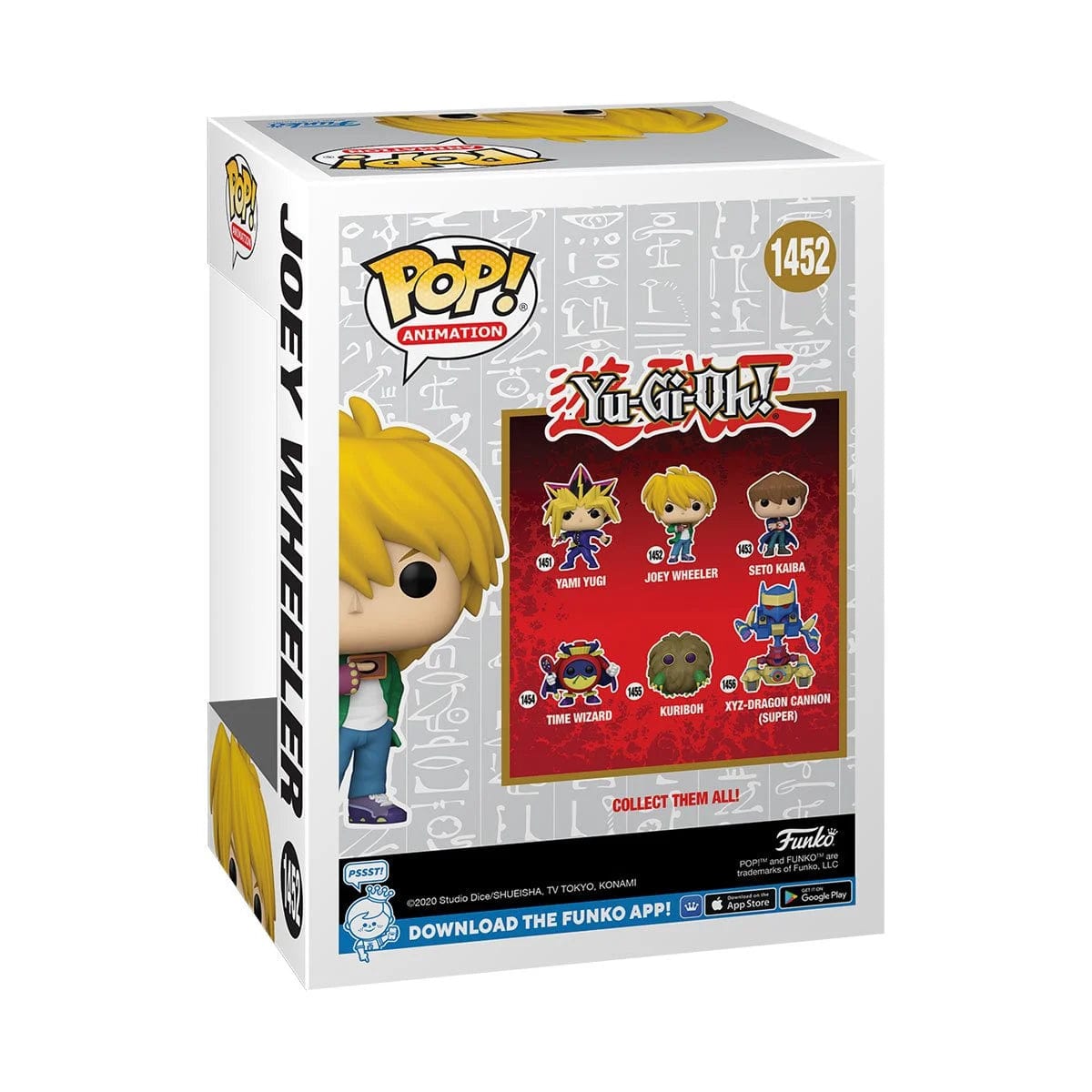 Yu-Gi-Oh! Pop! Animation Vinyl Figure Joey Wheeler (DK) 9 cm