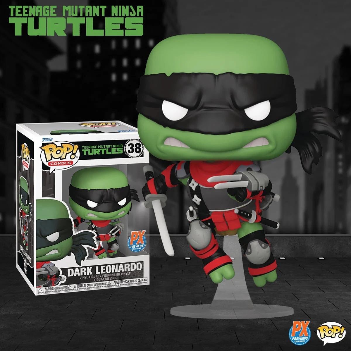 Funko-Pop_-Teenage-Mutant-Ninja-Turtles-Dark-Leonardo-Vinyl-Figure-_38-PreviewsExclusive-poster