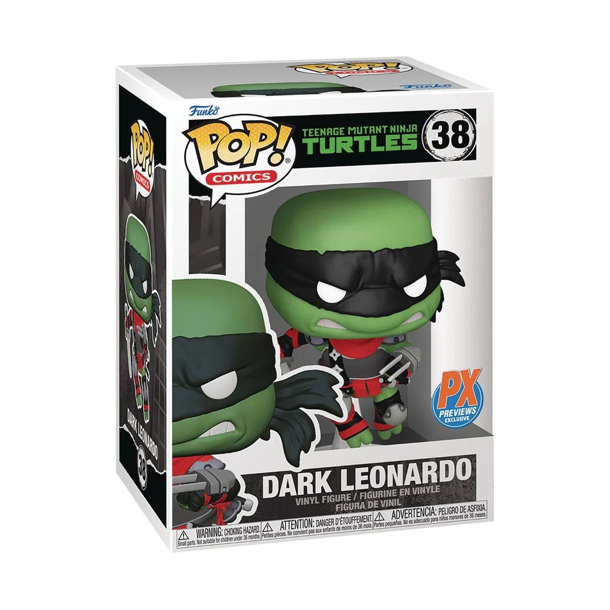 Teenage Mutant Ninja Turtles - Dark Leonardo (Comic) Pop! Vinyl