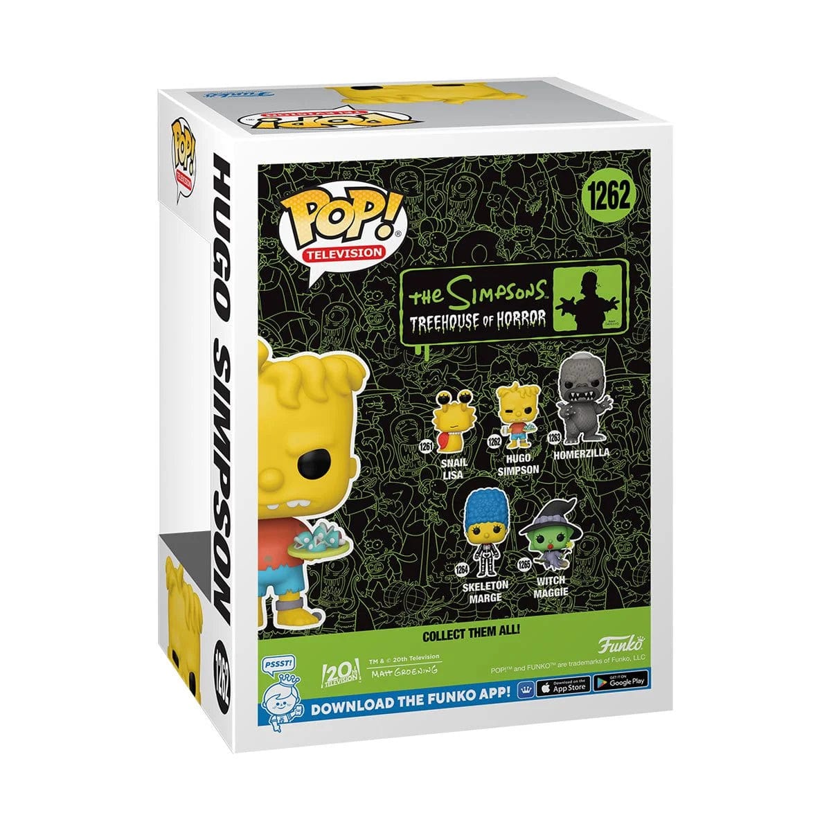 Funko Pop! The Simpsons Treehouse of Horror Hugo Simpson Vinyl Figure #1262