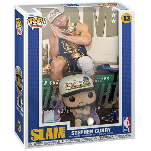 Funko-POP-NBA-Cover-Slam-Steph-Stephen-Curry-NBA-+-Slam-Magazine-Collectable-Vinyl-Figure-Gift-Idea-Official-Merchandise-Toys-For-Kids-and-Adults-Sports-Fans