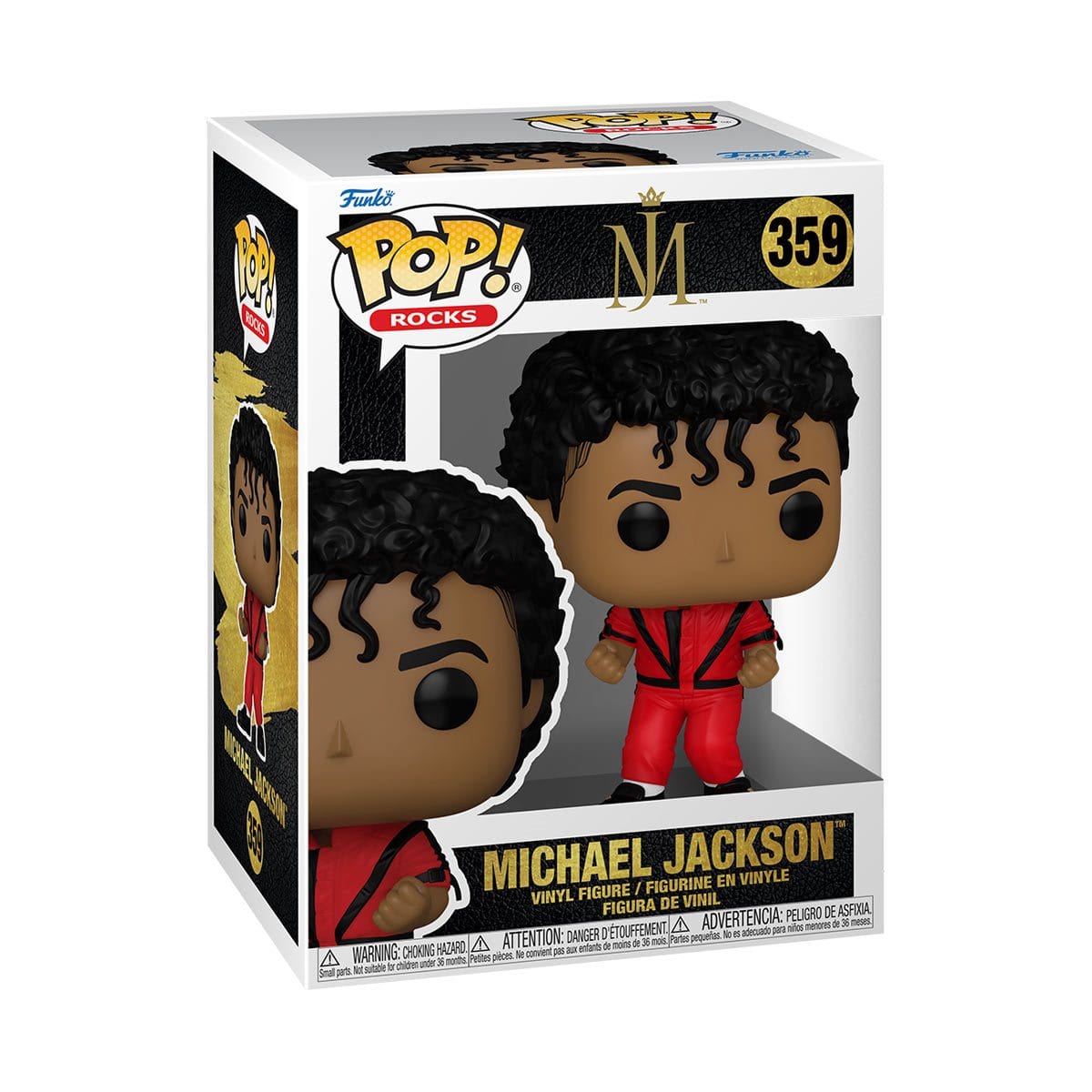 Michael Jackson Thriller Pop! Vinyl Figure in window display box