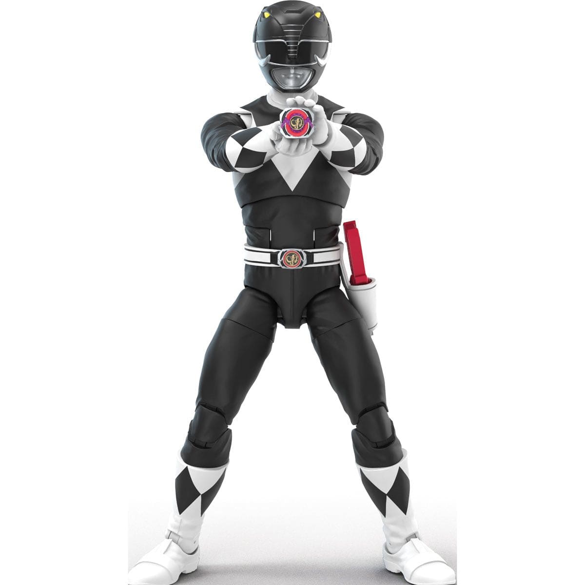 Power Rangers Lightning Collection Remastered Mighty Morphin Black Ranger 6-Inch Action Figure - Fan Channel Exclusive