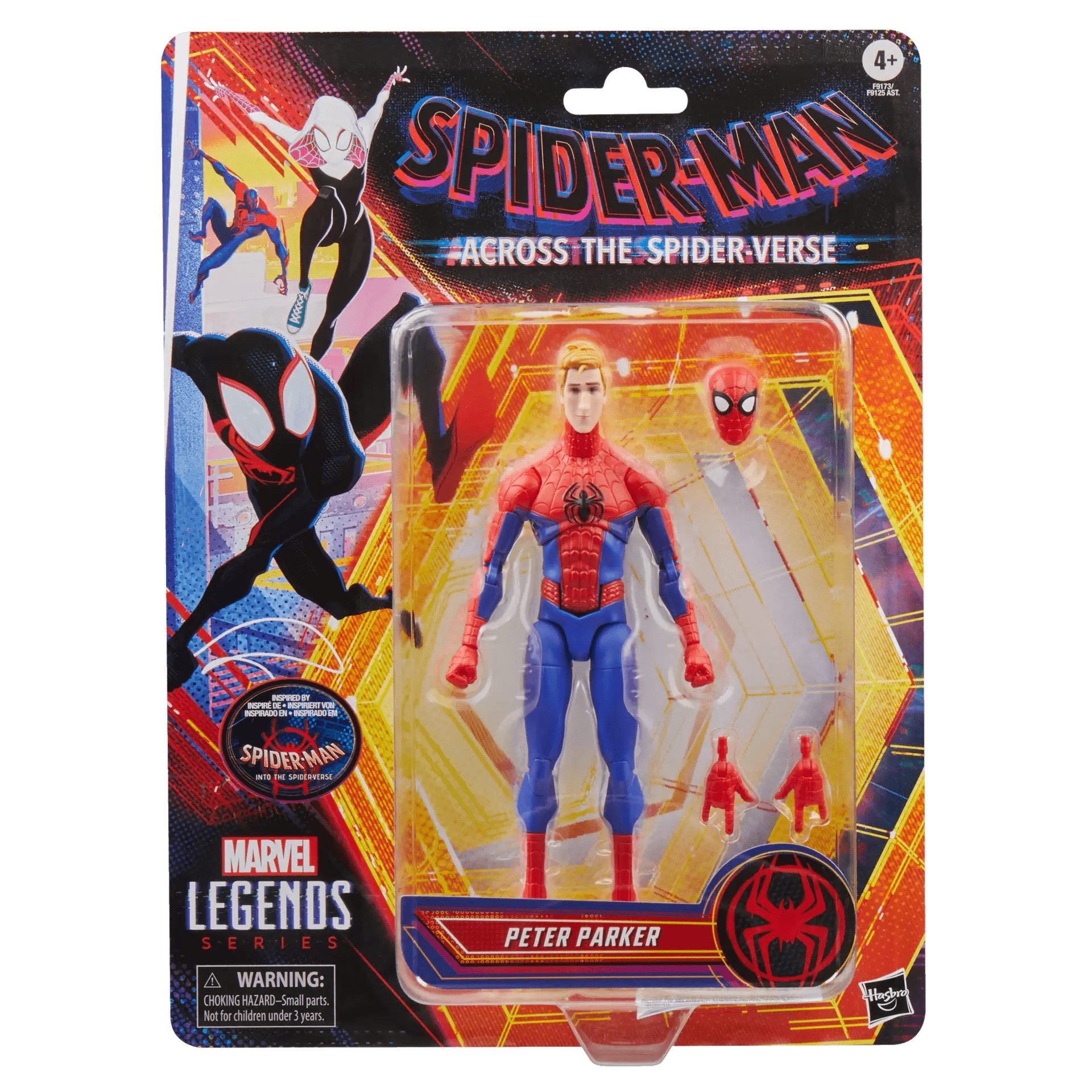 Spider-Man Across The Spider-Verse Marvel Legends Peter Parker 6-Inch Action Figure