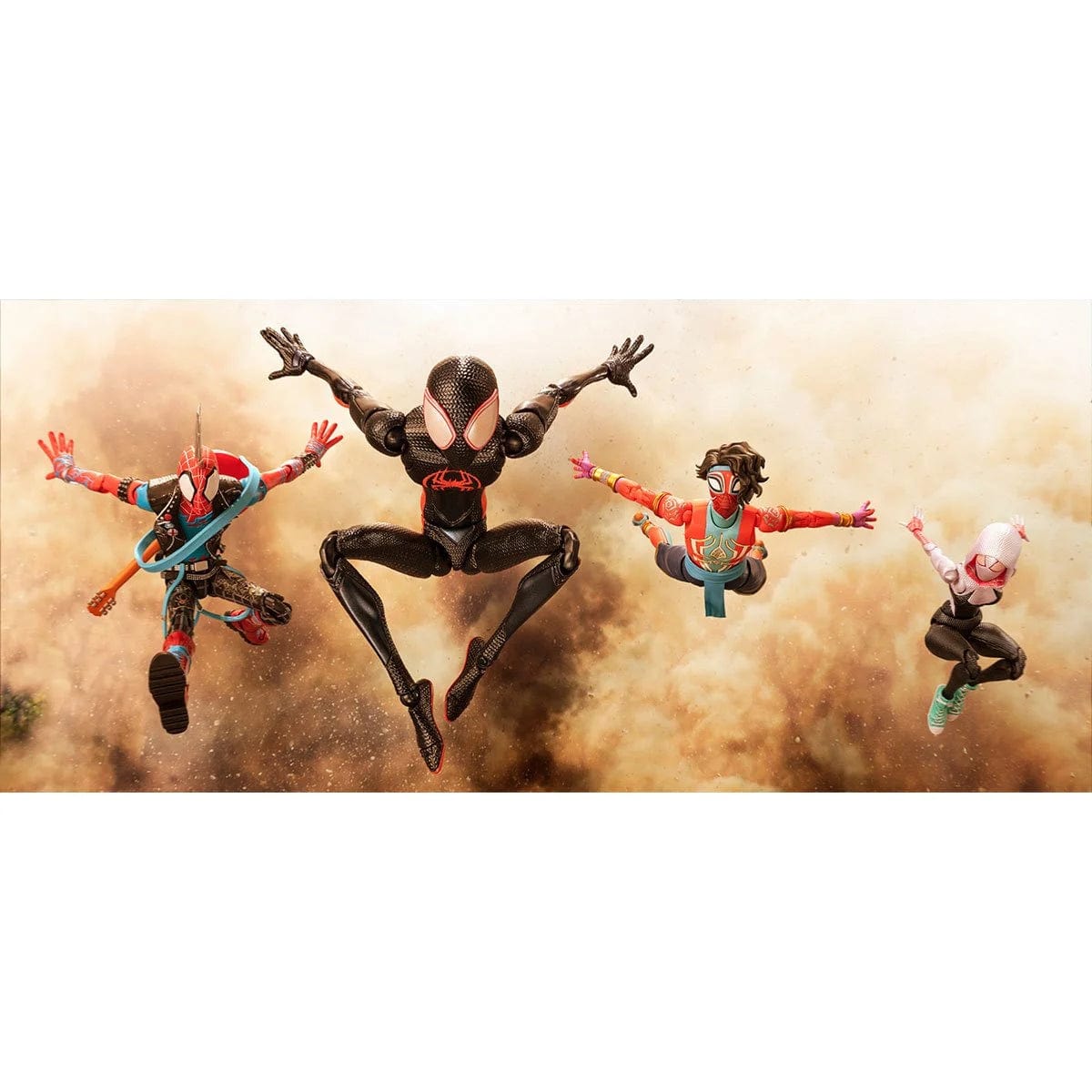 Spider-Man-Across-the-Spider-Verse-Spider-Man-India-S.H.Figuarts-Action-Figure-Spider-Punk-Gwen-Ghost-Spider-Miles-Morales