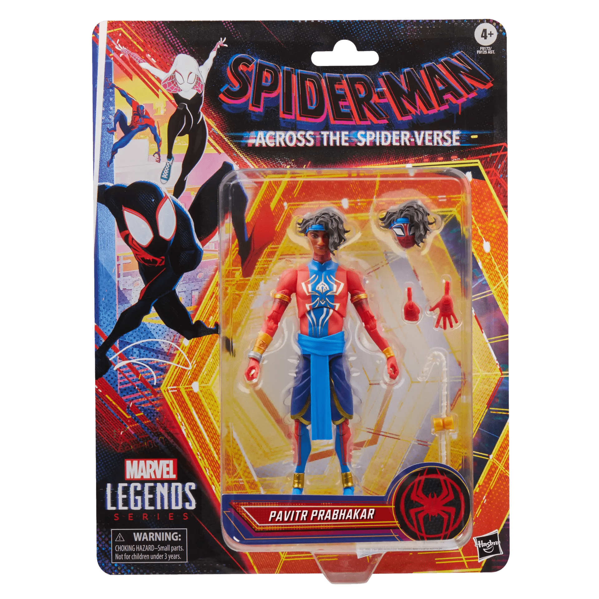 Spider-Man Across The Spider-Verse Marvel Legends Pavitr Prabhakar 2099 6-Inch Action Figure