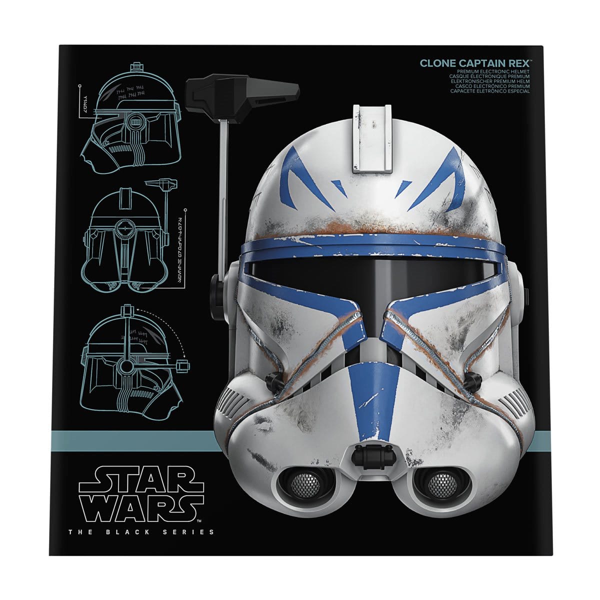 Captain rex replica sales helmet